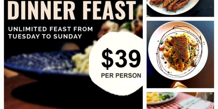 All You Can Eat Menu – Endless Feast Dining Experience – in Kensington, Western Australia, Australia