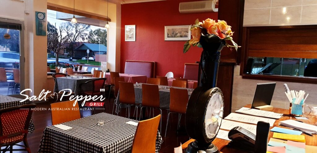 Restaurant interior Salt & Pepper Grill Kensington WA 111