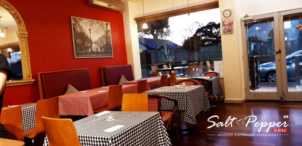 Restaurant interior Salt & Pepper Grill Kensington WA 108