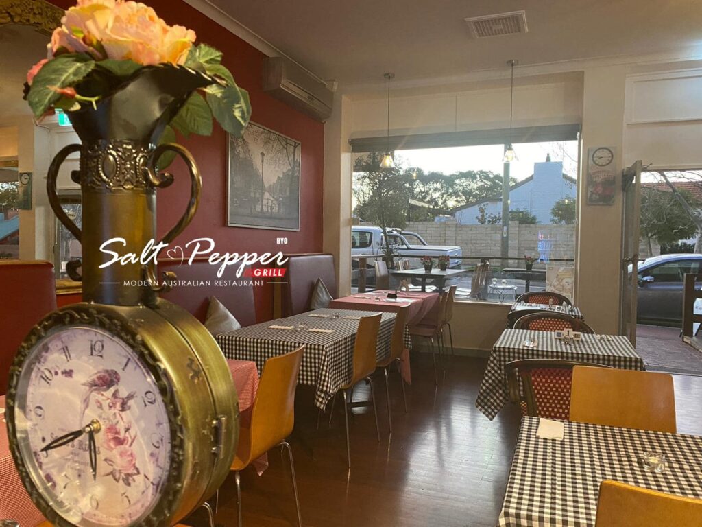 Restaurant interior Salt & Pepper Grill Kensington WA 103