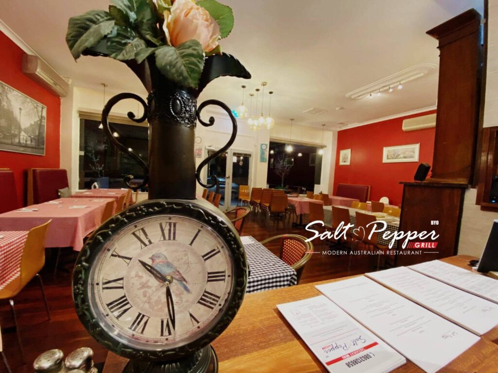 Restaurant interior Salt & Pepper Grill Kensington WA 102